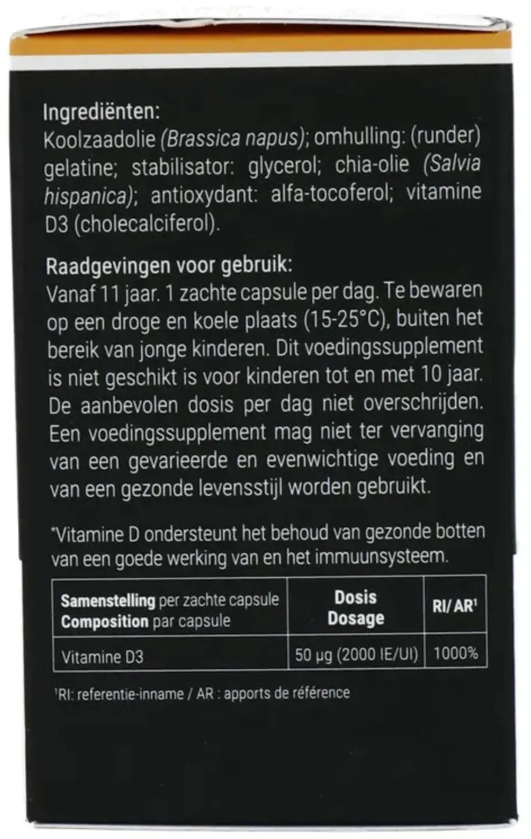ixX Pharma D-ixX 2000 Softgels - 120 Stuks