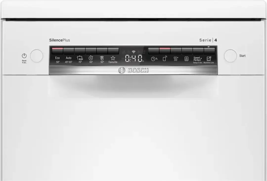 Bosch Serie 4 SPS4HMW49E Vaatwasser 10 Couverts - Wit/Zwart