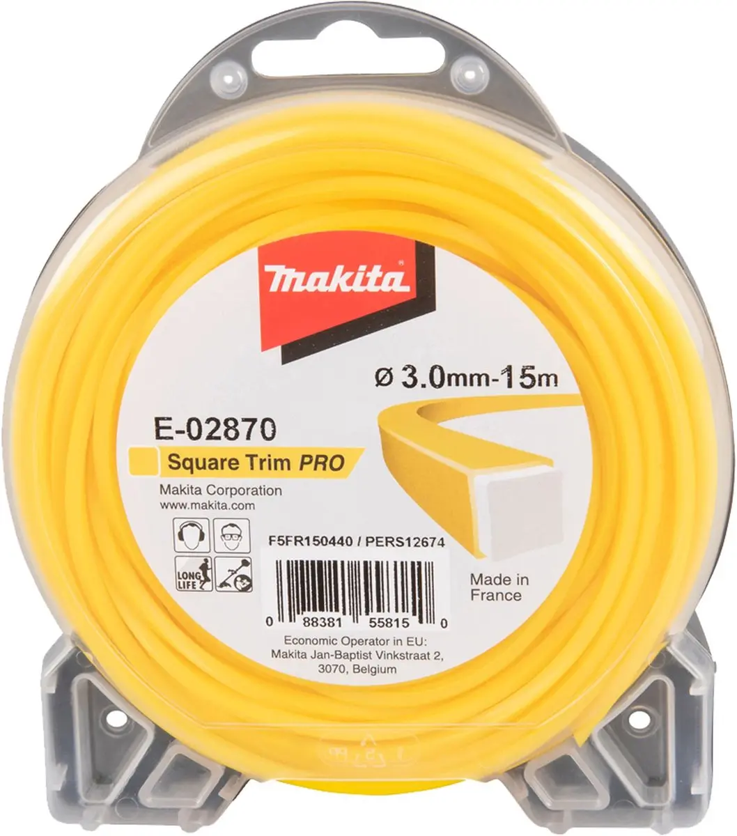 Makita Maaifdraad 4kant 3mm x 15m E-02870