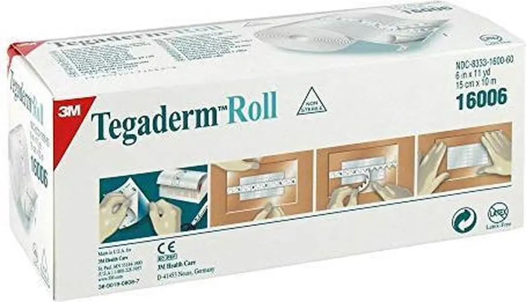 3M Tegaderm Filmverband 15cm x 10m - Transparant