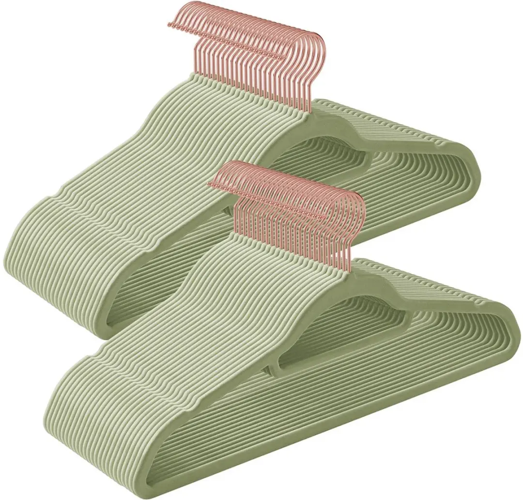 Songmics Kleerhangers Fluweel