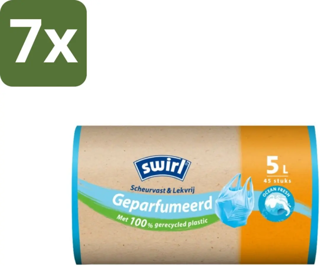 Swirl Pedaalemmerzakken Ocean Fresh 5L