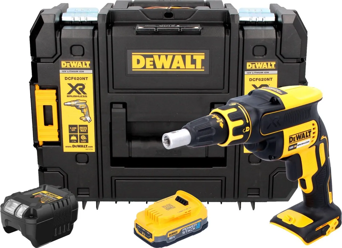 DeWalt DCF 620 NT Droogbouwschroevendraaier 18V 30Nm - borstelloos - afbeelding 3 van 6