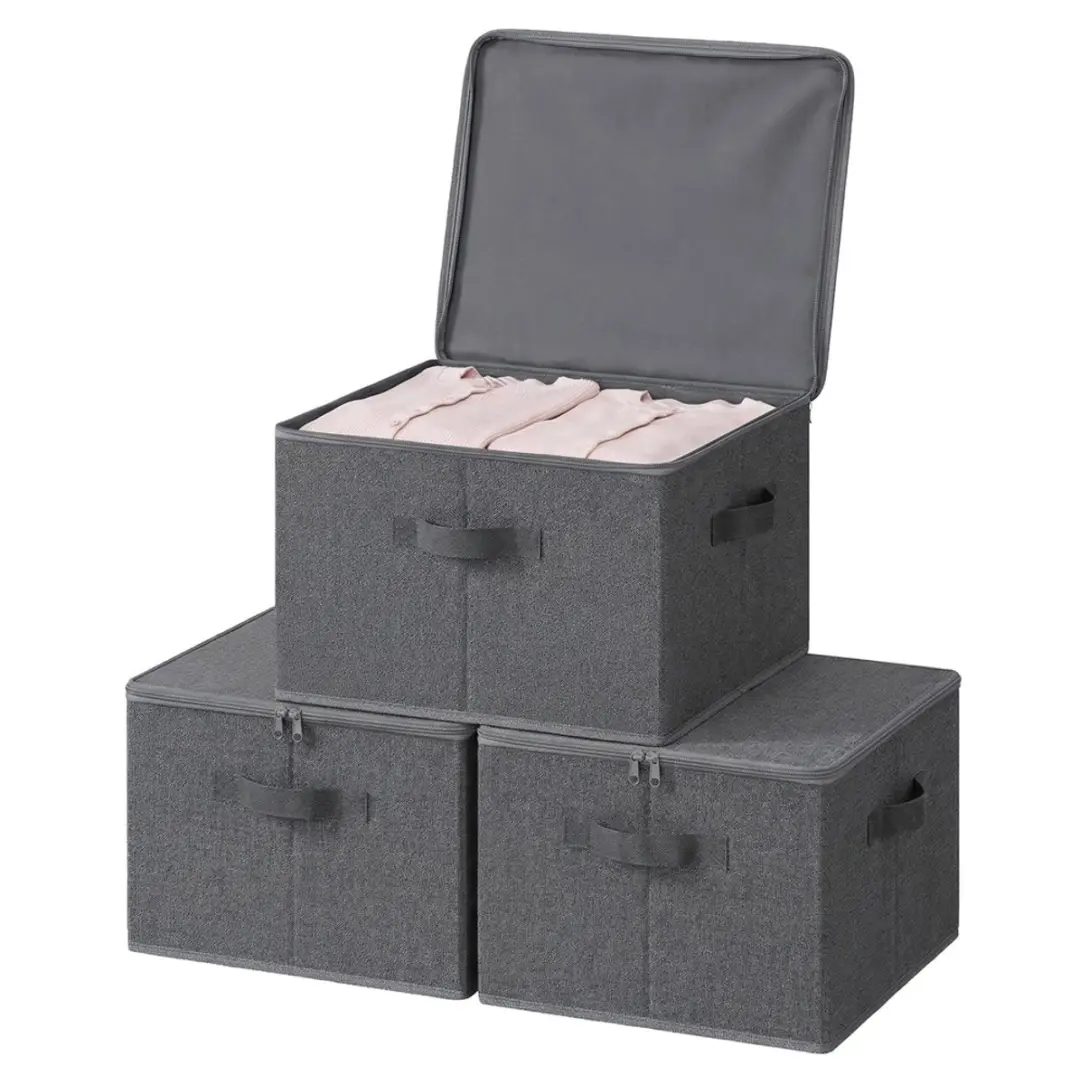 Songmics Opbergbox Grijs