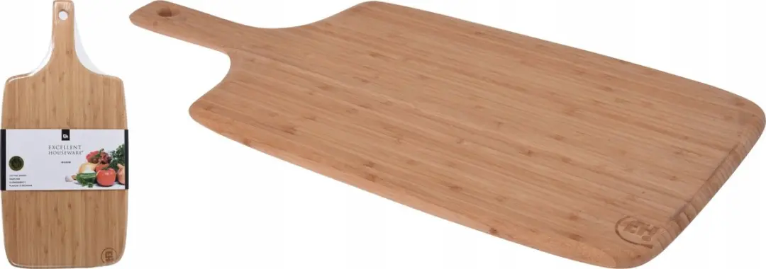 Excellent Houseware Bamboe Snijplank 38x20cm - Beige