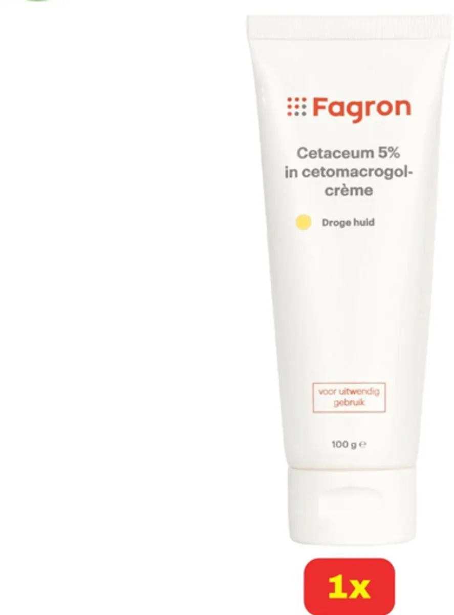 Fagron Cetaceum 5% Cetomacrogolcrème 100g