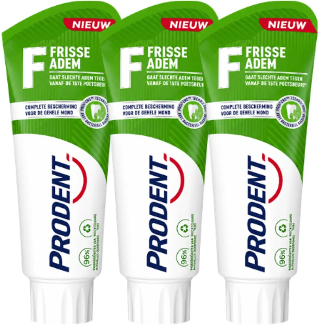 Prodent Frisse Adem Tandpasta 225ml