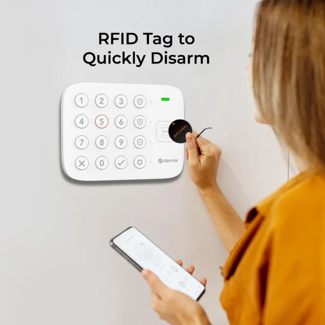 Denver SHA220 Draadloos Alarmsysteem - Wit