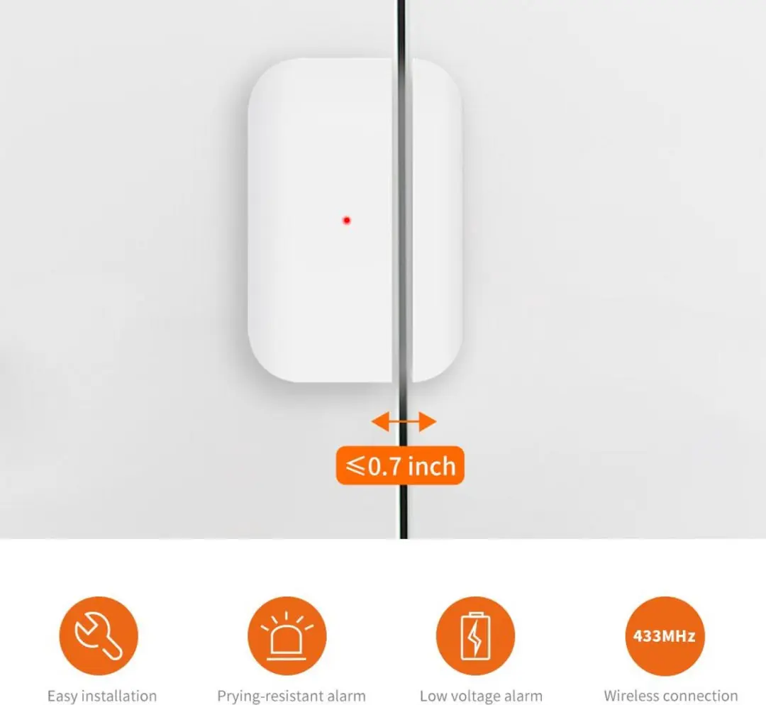 Denver SHA220 Draadloos Alarmsysteem - Wit