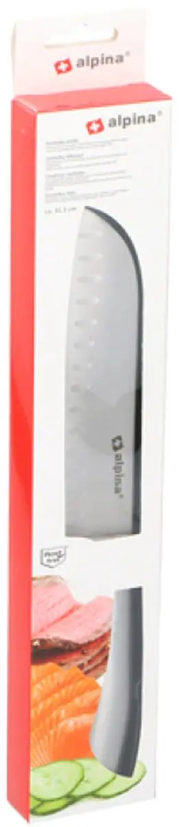 Alpina Santokumes 31,5cm RVS - Zilver