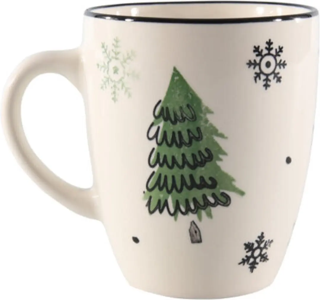 Svenska Living Mokken Kerstboomdecoratie 350ml - 6 Stuks