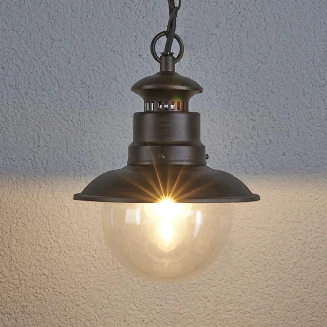 Lindby Hanglamp Buiten Eddie+ E27