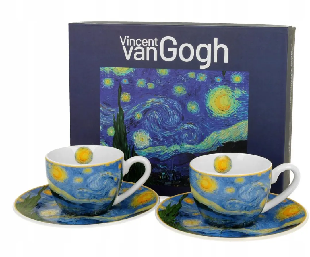 Van Gogh Sterrennacht Espressokopjes Set