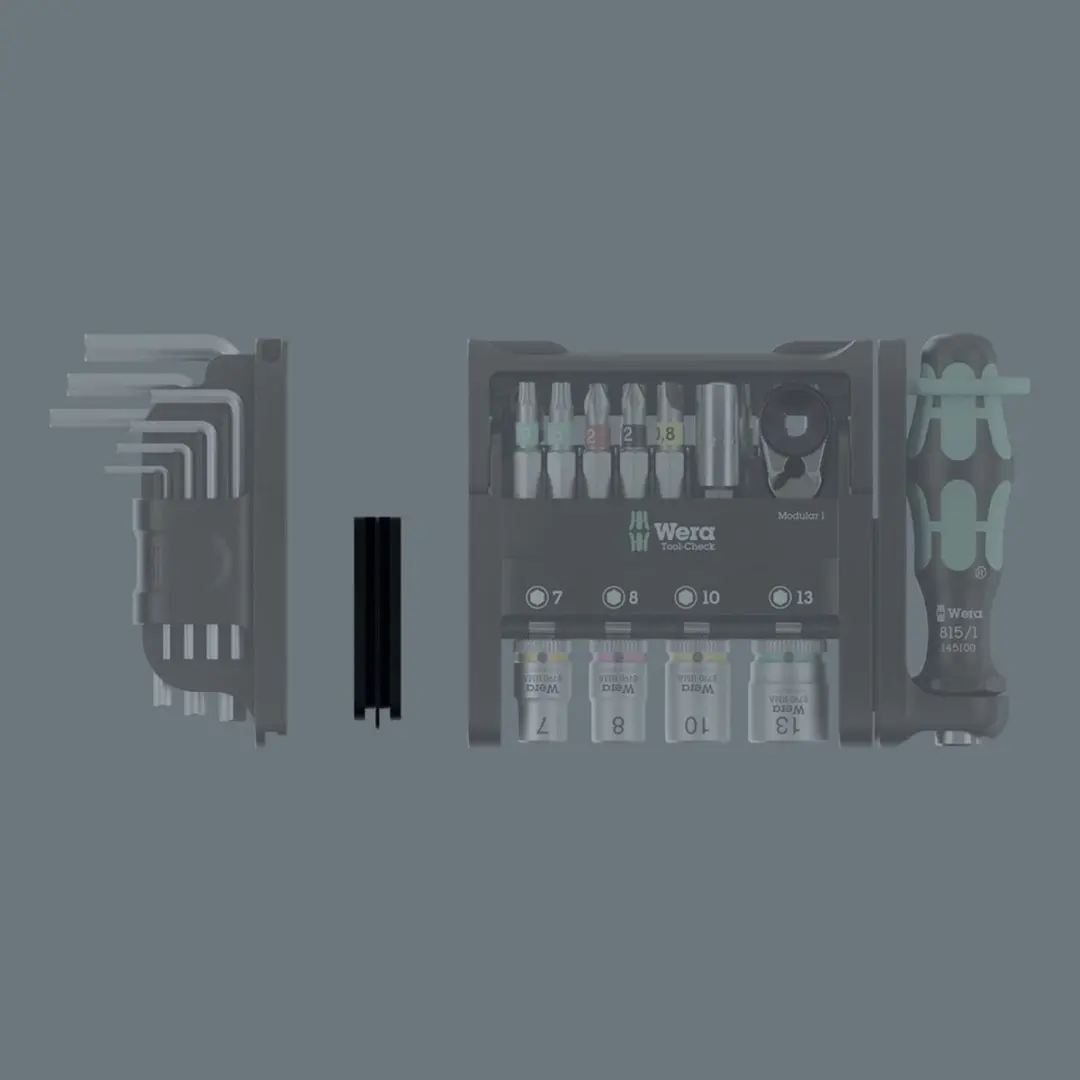 Wera 9549 Tool-Check Adapter Modulair
