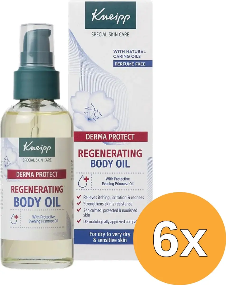 Kneipp Body Oil Derma Protect 6x100ml