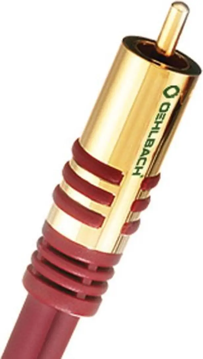 Oehlbach NF Y-Sub 200 Subwooferkabel 2,0m - Rood