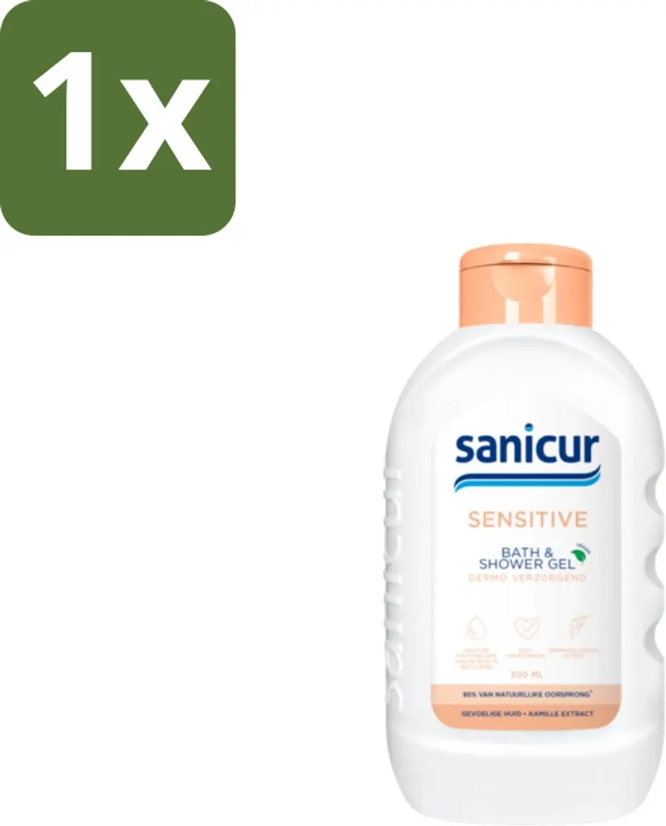 Sanicur Bath & Showergel Sensitive 300ml