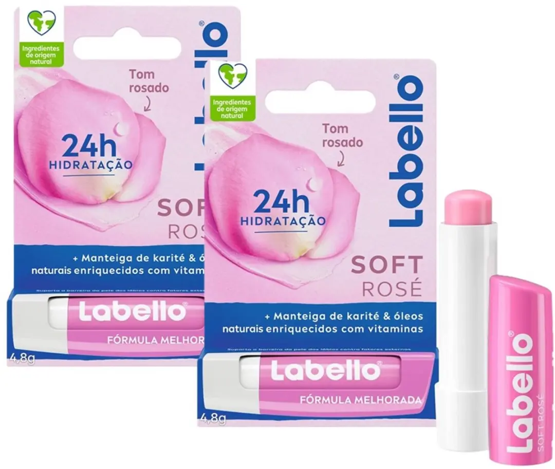 Labello Soft Rosé Lippenbalsem 10g