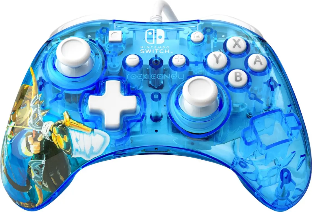 PDP Rock Candy Wired Controller Zelda - Blauw - 500-181-EU-LNK