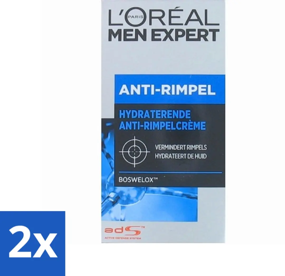 L'Oréal Men Expert Stop Rimpels Dagcrème 50ml