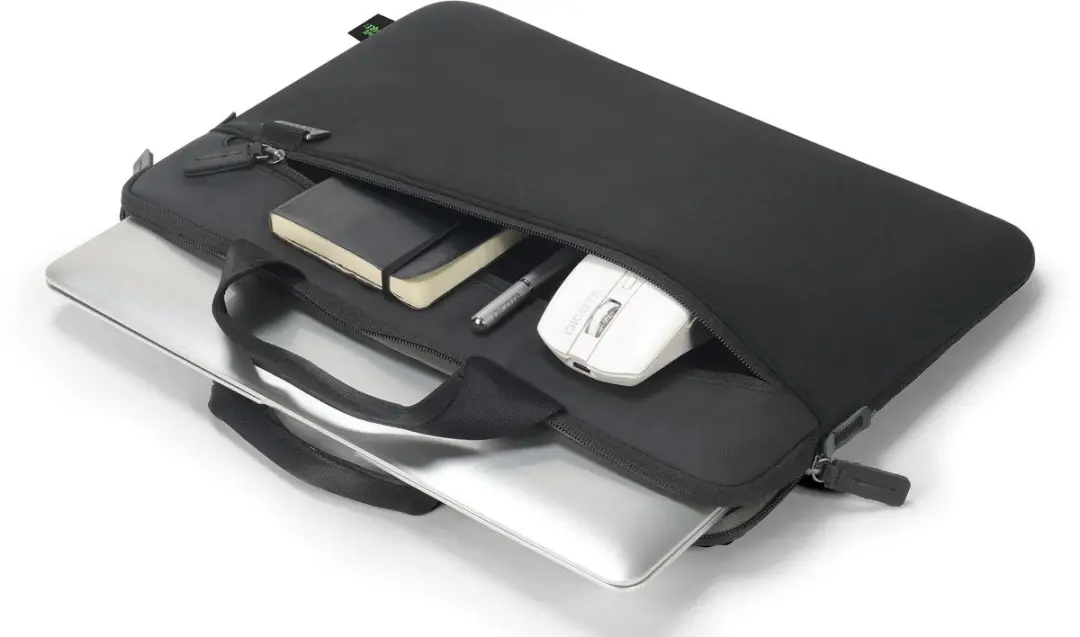 Dicota Sleeve Plus FIVE 14 Laptophouder - 14 inch - Zwart - afbeelding 6 van 6