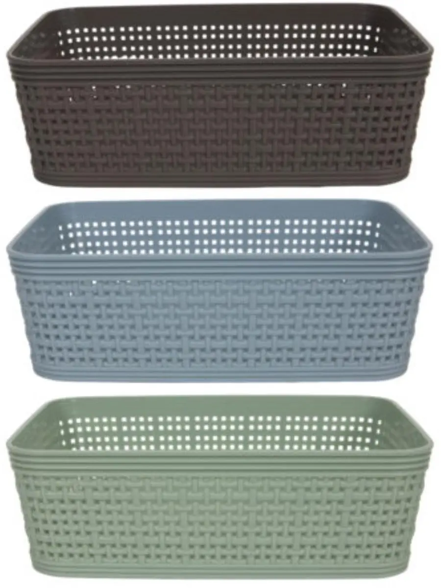 Mand 1,8L 19x13x6cm woven