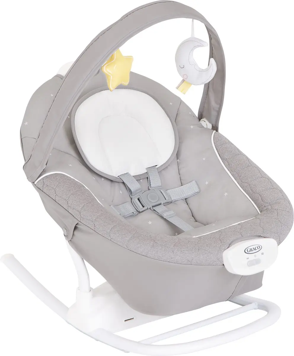 Graco SoftSway Starlight Slimme Schommelstoel - Beige