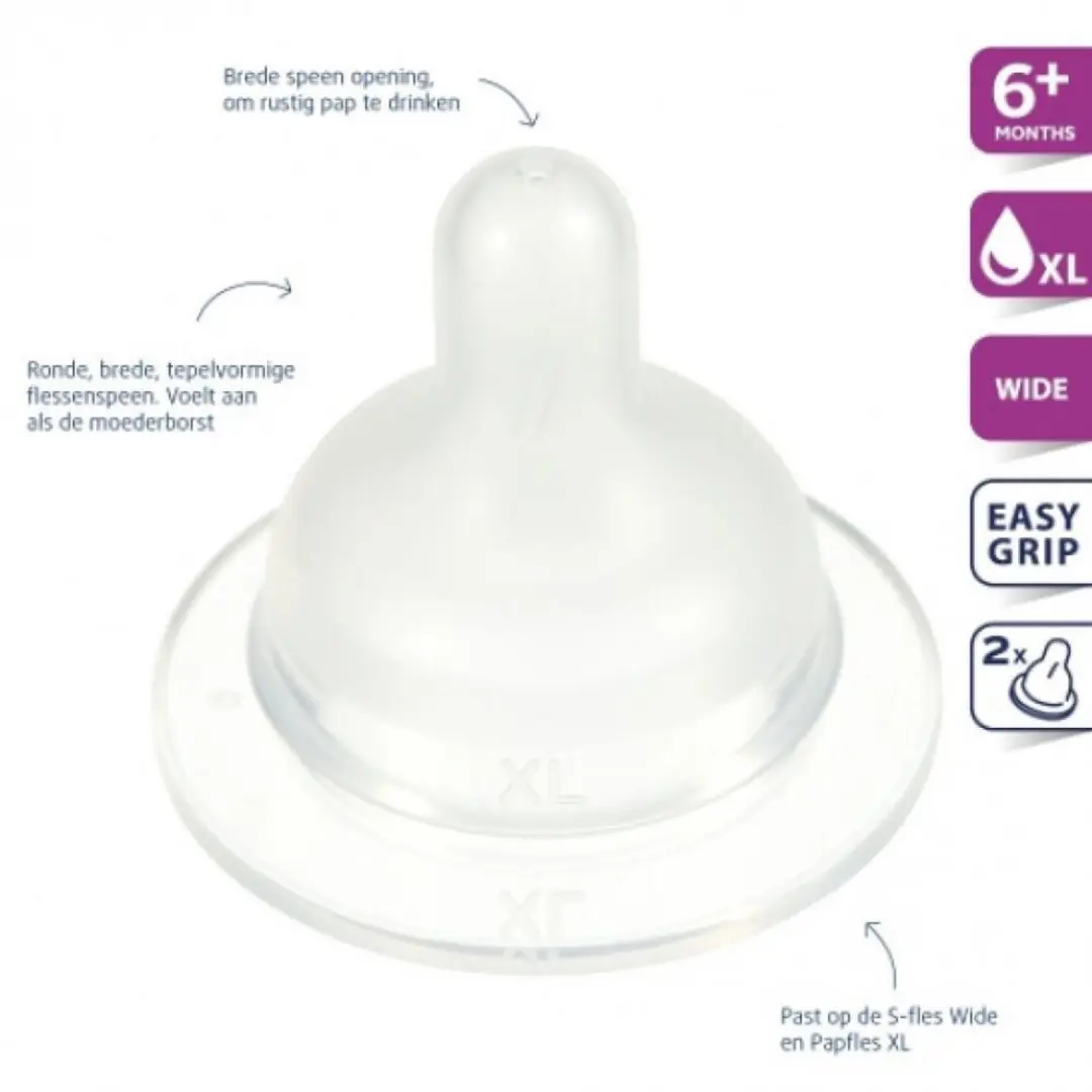 Difrax Wide Papspeen XL