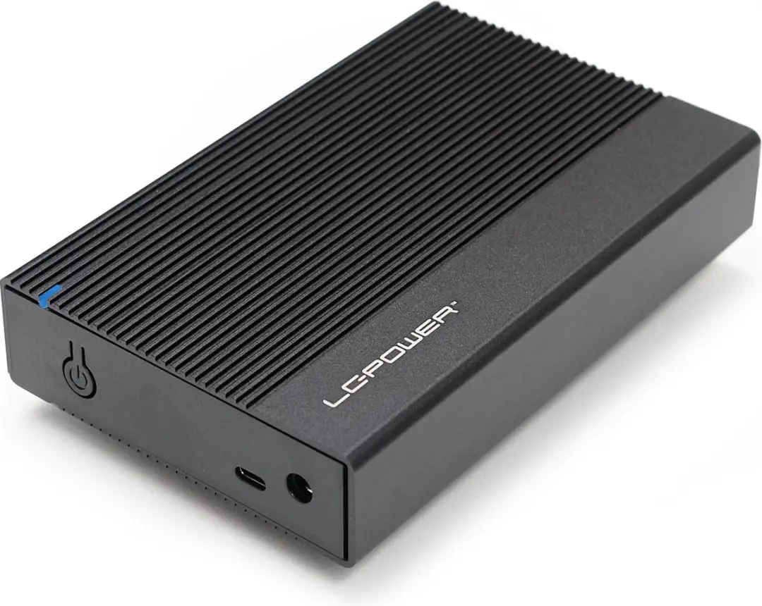 LC Power LC-35U3-C Externe HDD Behuizing 3.5" - 10 Gb/s - 20TB - Zwart