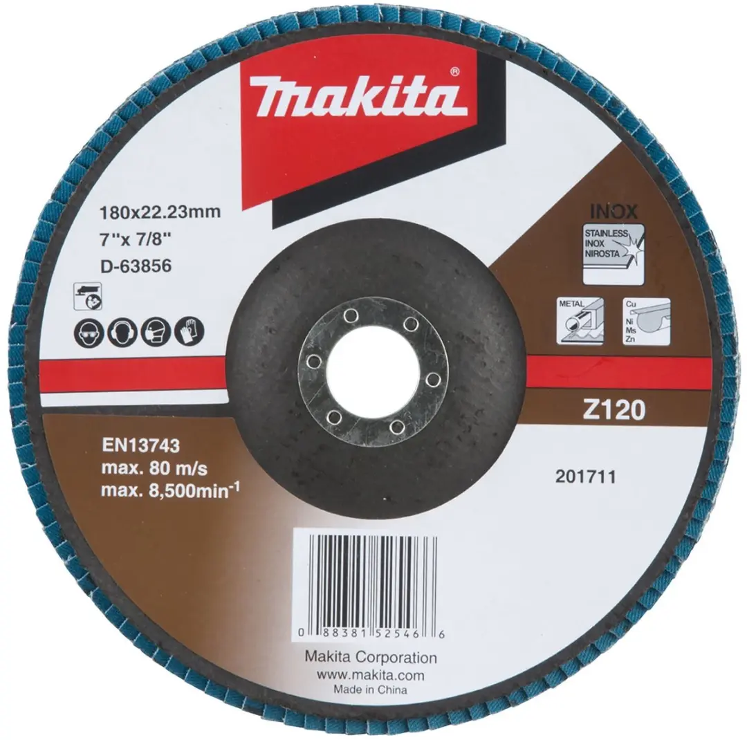 Makita Z120 Lamellenschijf 180mm