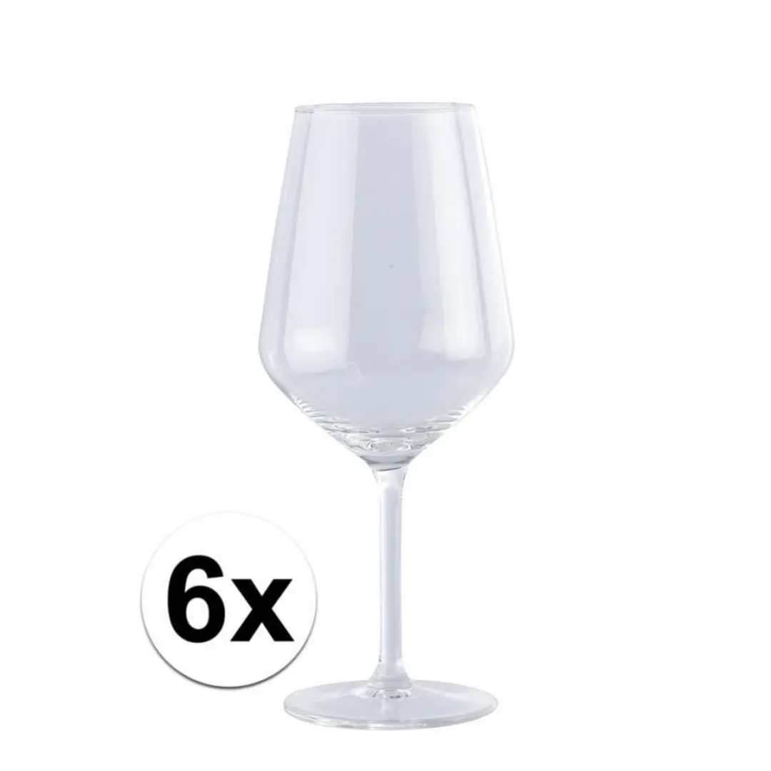 Alpina Rode Wijnglazen 530ml - 6 Stuks