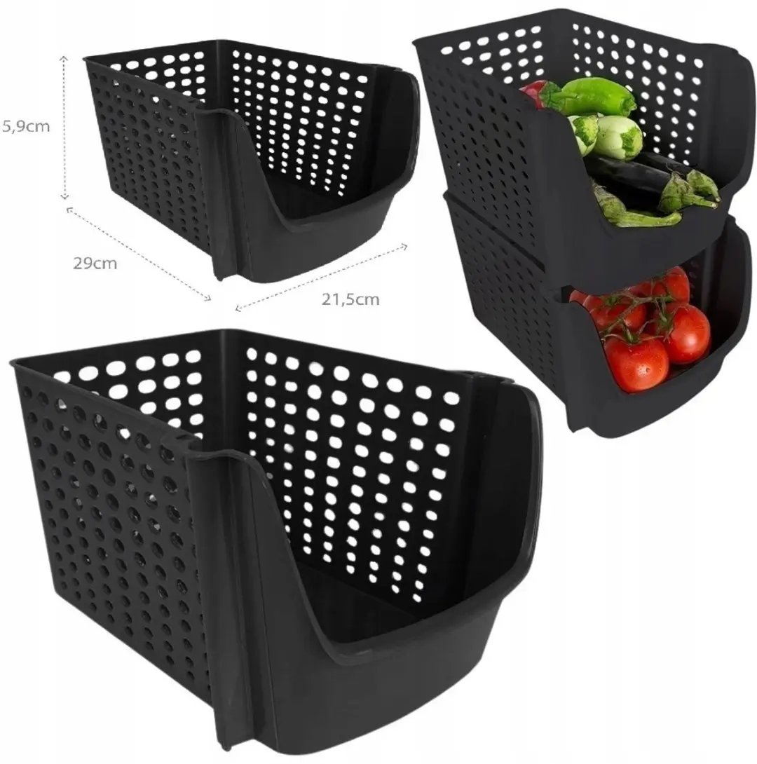 Orion Stevige Ventilatie Opbergbak Groenten & Fruit