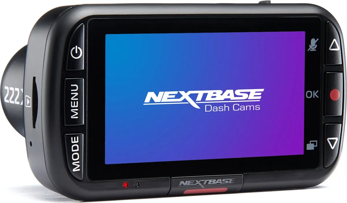 Nextbase 222XRCZ Dashcam - 2.12MP Front 1080p + 720p Achter - Zwart - afbeelding 6 van 6