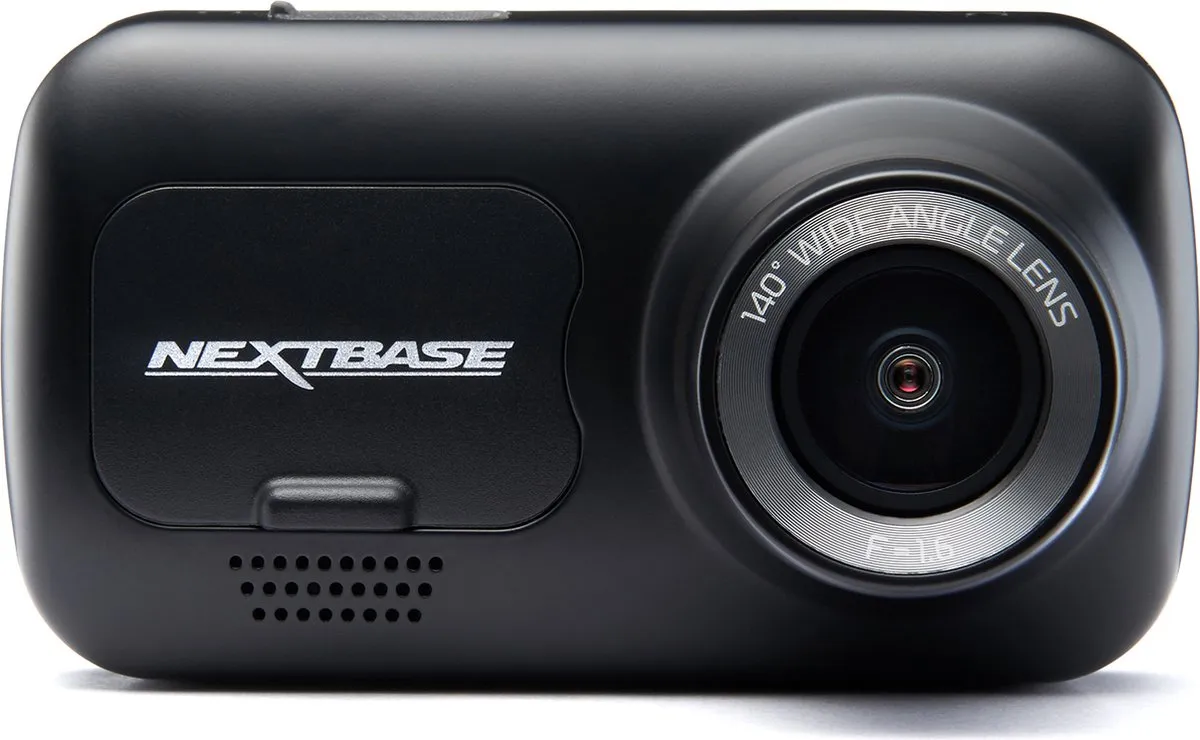 Nextbase 222XRCZ Dashcam - 2.12MP Front 1080p + 720p Achter - Zwart