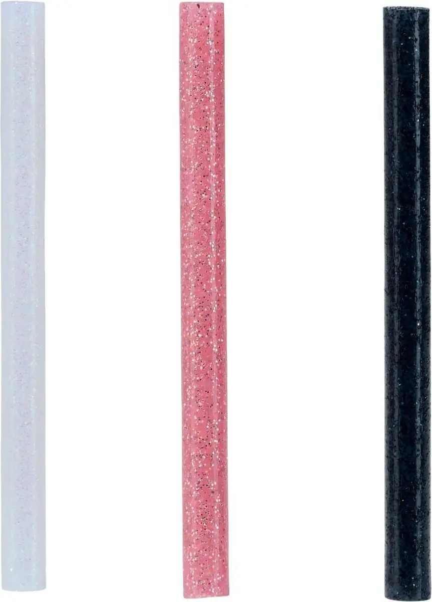 Rapid 5001422 Lijmpatronen - 36 Stuks - Glitter Kleurmix
