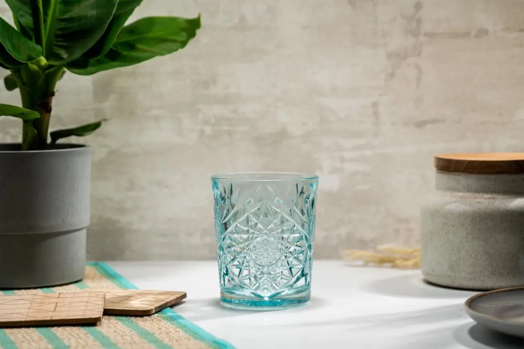 Libbey Hobstar Sky Blue Drinkglas - 6 Stuks