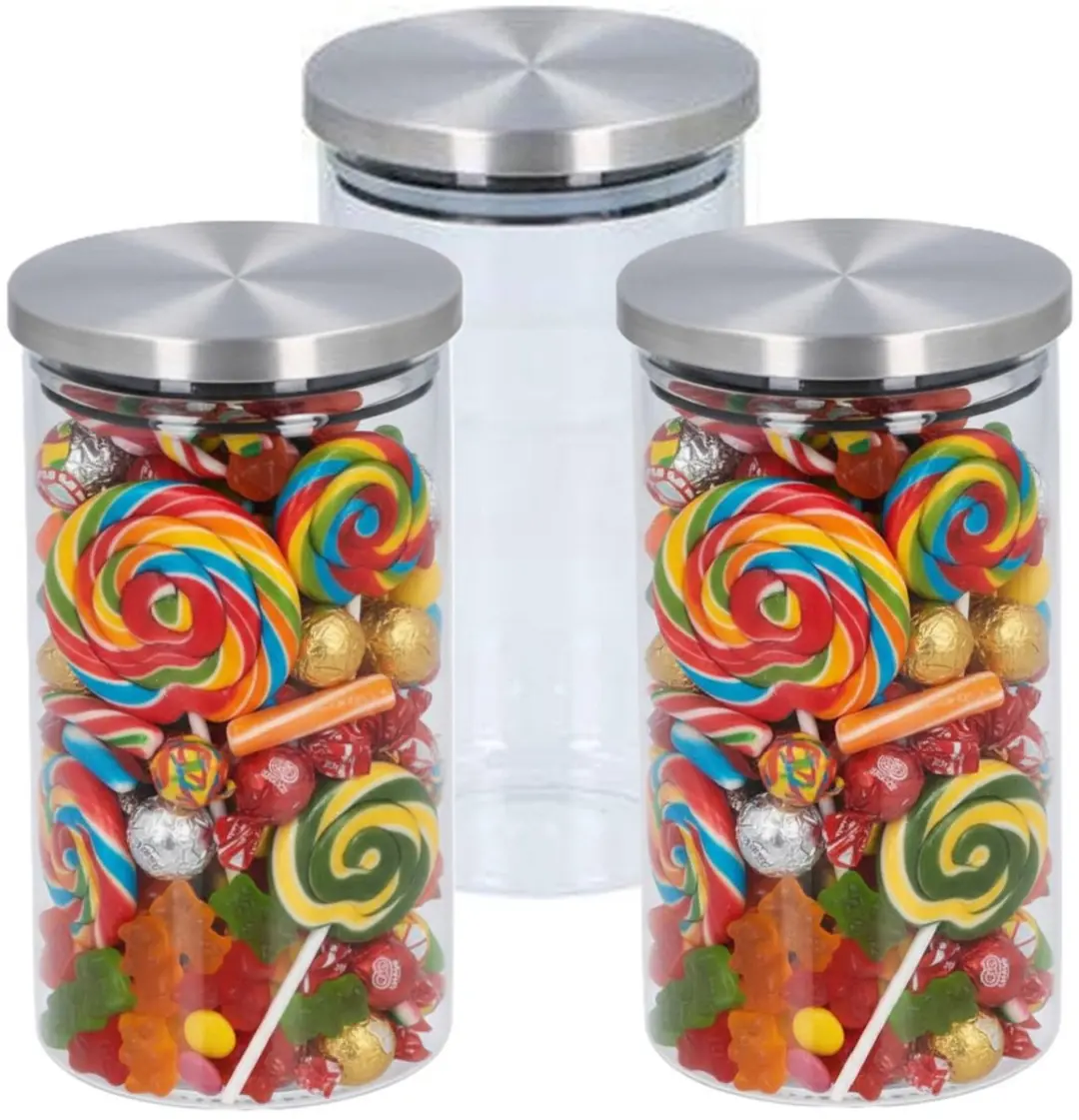 Alpina Glas Voorraadpot Set 3x 950ml