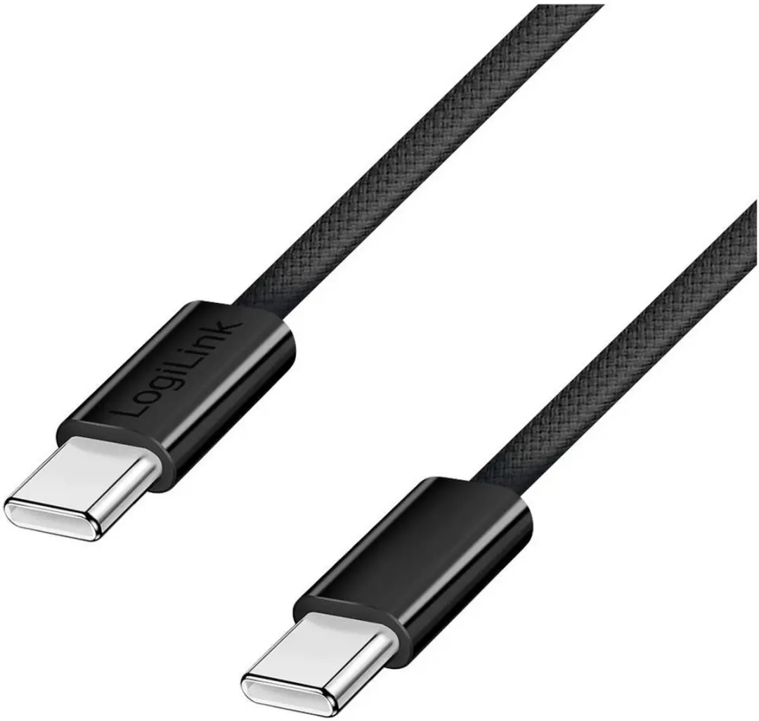 Logilink CU0232 USB-C Kabel 1.5m - Zwart