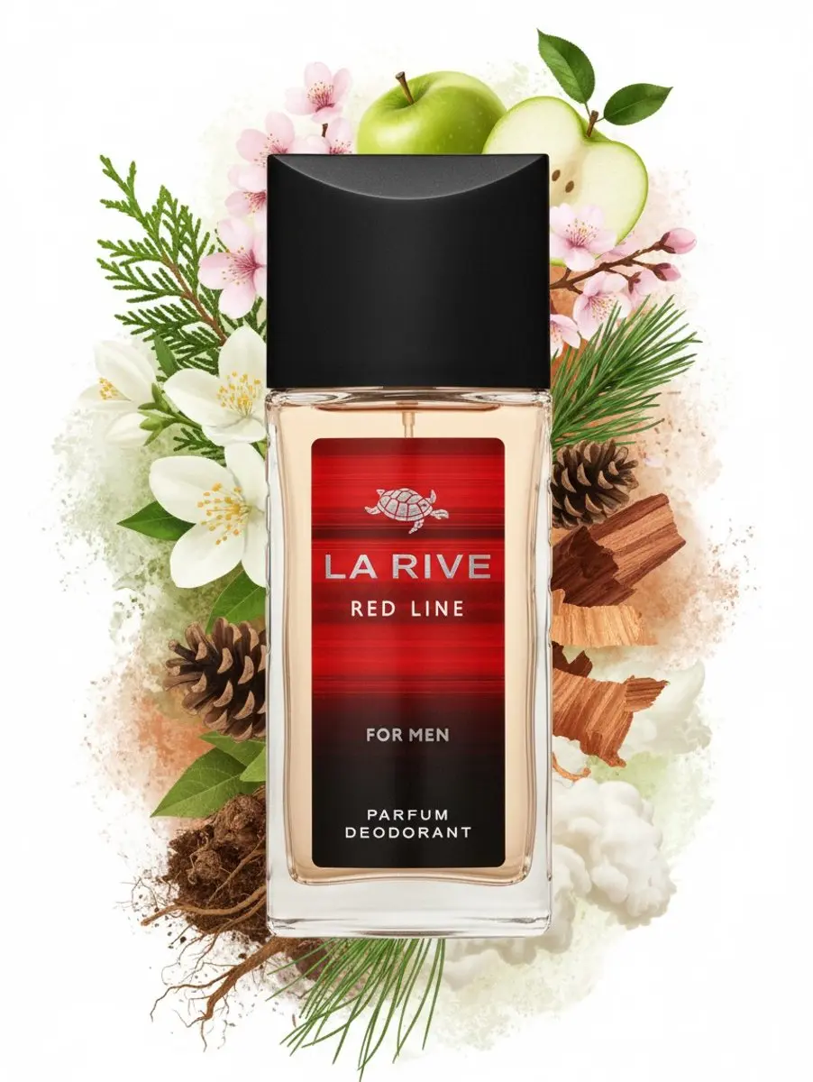 La Rive Red Line Heren Deodorant 80ml