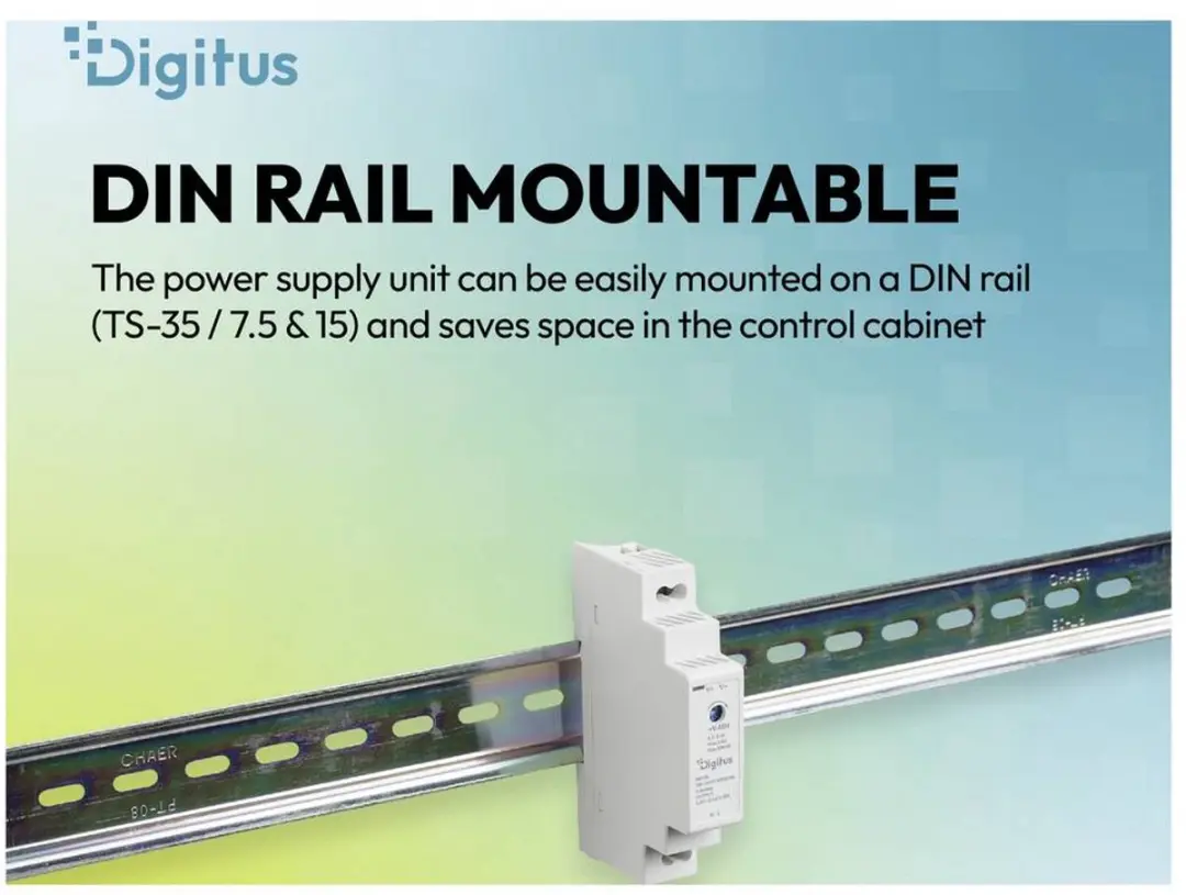Digitus DN-PWR-SST-125 DIN-rail Netvoeding 5V 2.4A