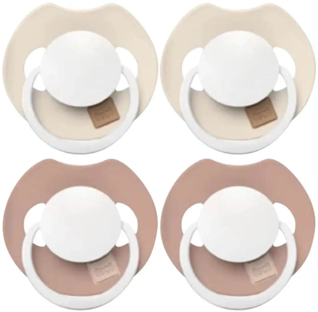 Difrax Fopspeen Prime Glow Dynamic 18+ Mnd Ivory Blush