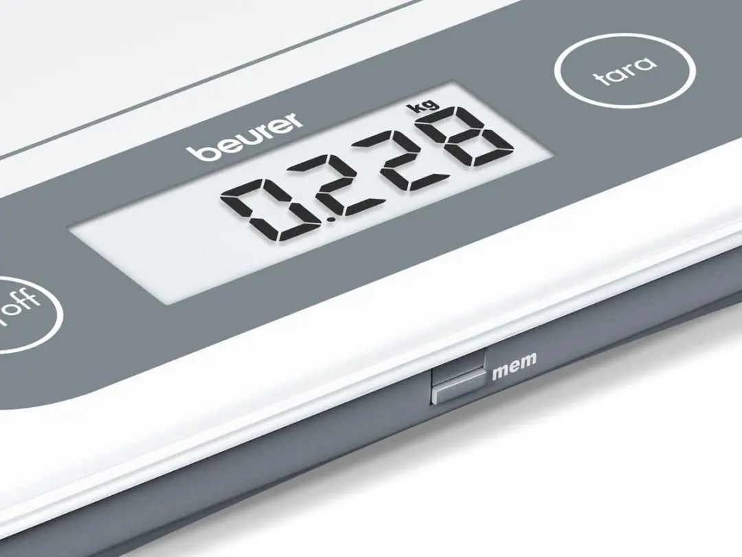 Beurer KS 59 Digitale Keukenweegschaal 20kg - Wit