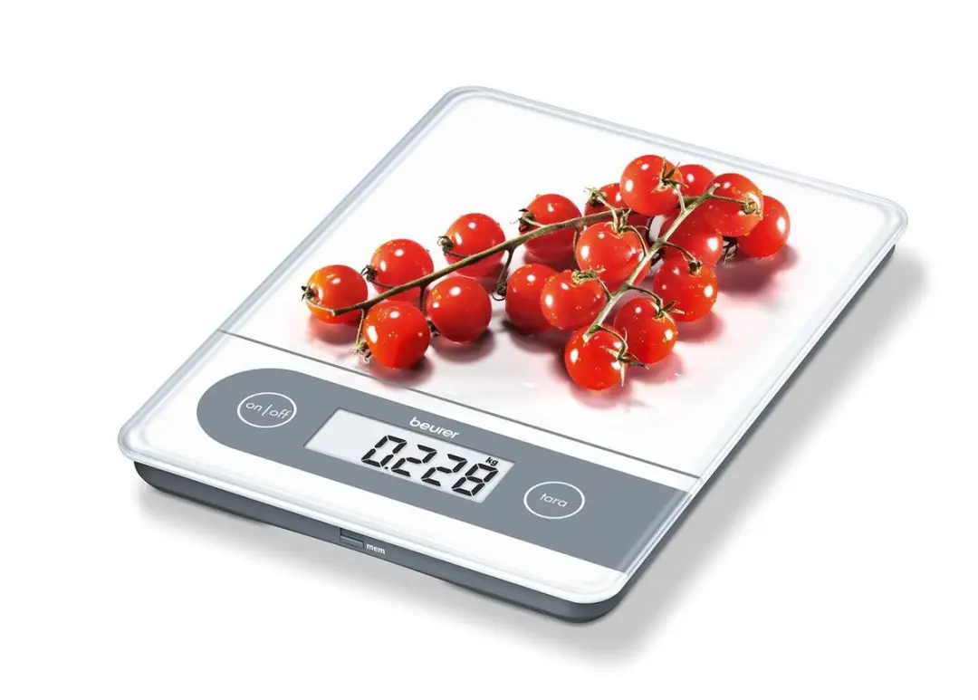 Beurer KS 59 Digitale Keukenweegschaal 20kg - Wit