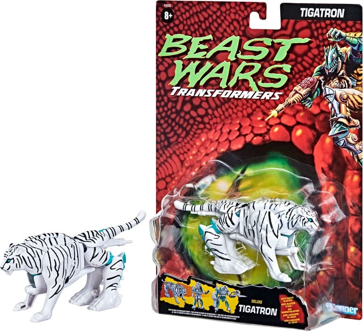 Hasbro Transformers Beast Wars Vintage Tigatron - Actiefiguur 13 cm