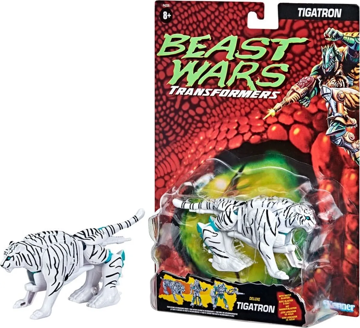 Hasbro Transformers Beast Wars Tigatron F7040 - Actiefiguur 13cm - Multicolours