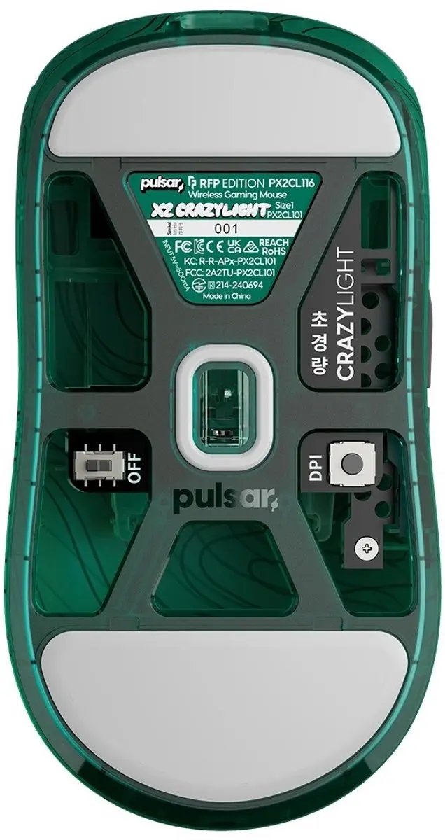 Pulsar Crazylight X2 RandomFrankP - 5 Knoppen