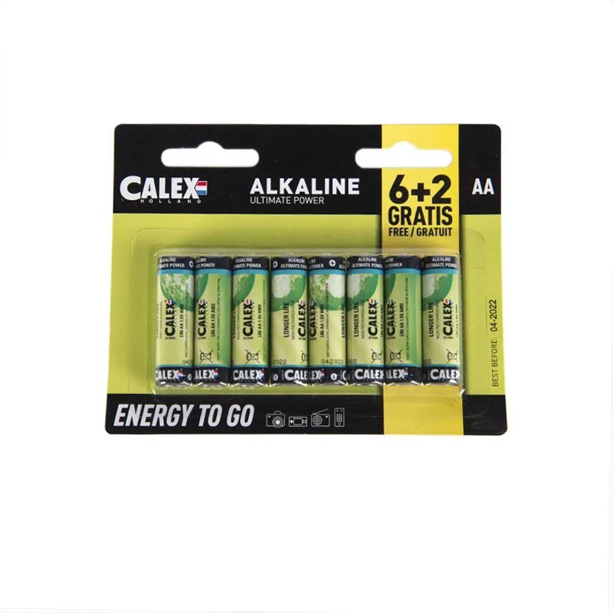 Calex AA Alkaline Batterijen
