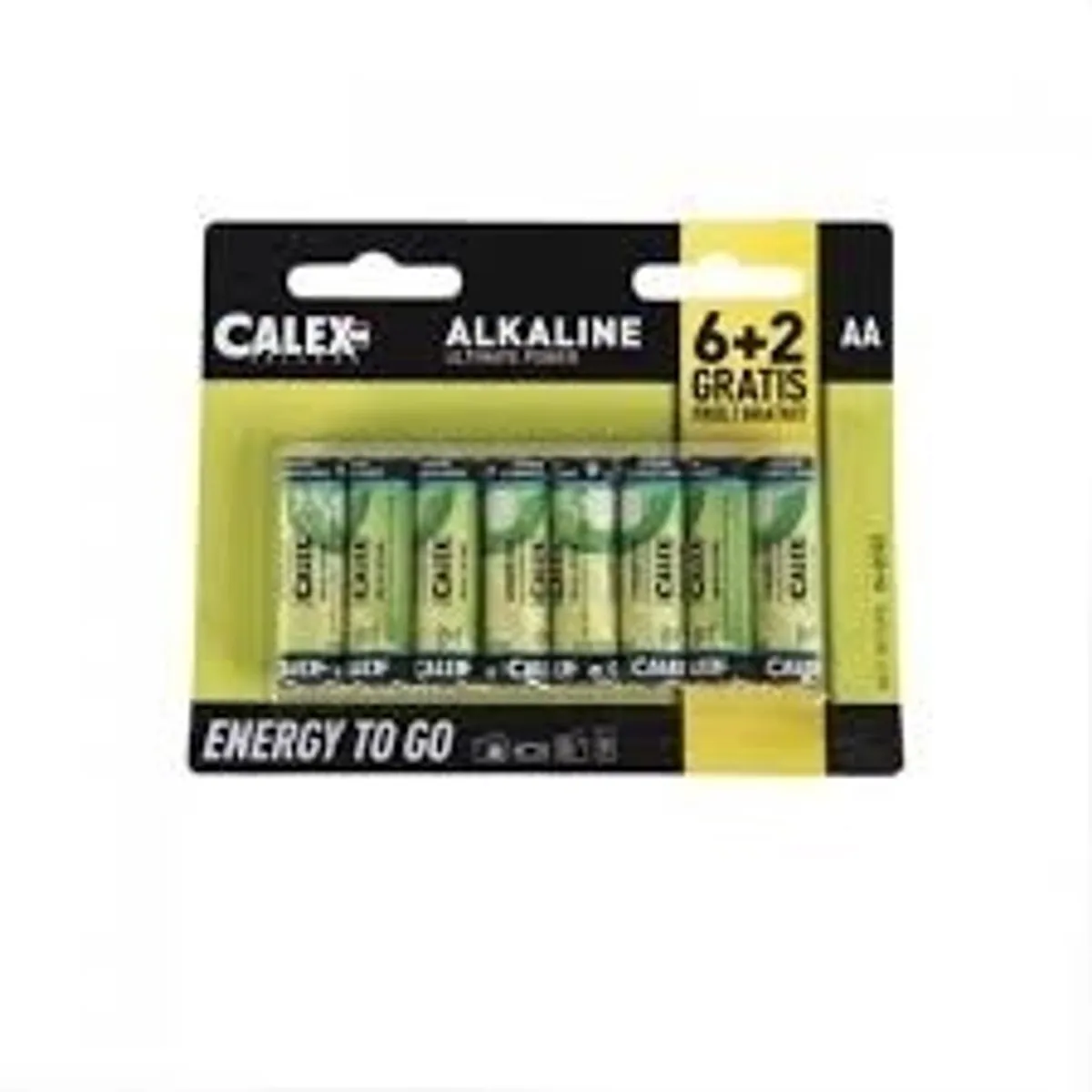 Calex AA Alkaline Batterijen - 8 Stuks