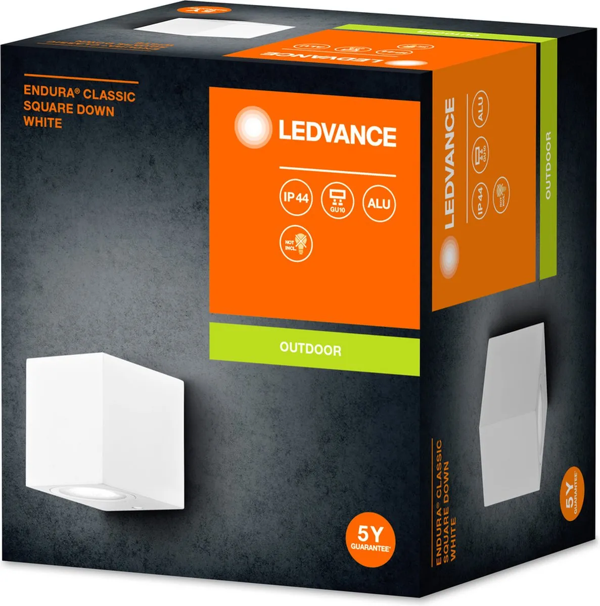 LEDVANCE ENDURA Classic Square Down Wandlamp GU10