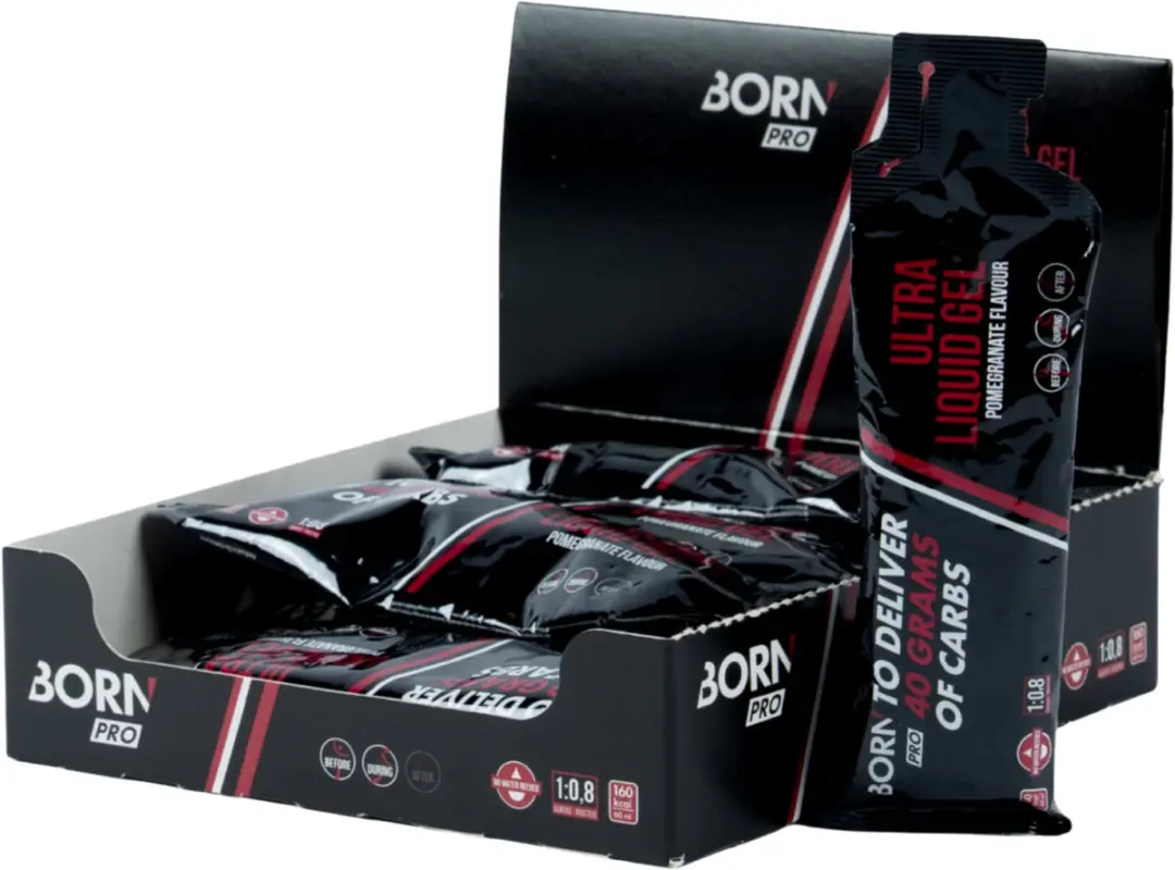 Born Ultra Liquid Gel Pomegranate - 12x60ml